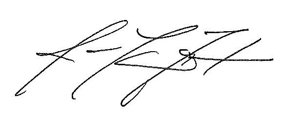 James Foster electronic signature