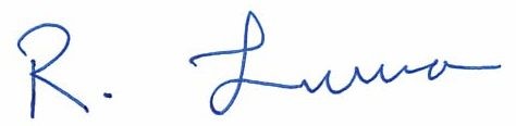 Robert Luna electronic signature